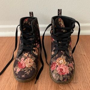 Dr Martens Floral Sneakers